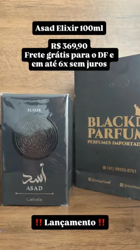 Asad Elixir 100ml (Lançamento)