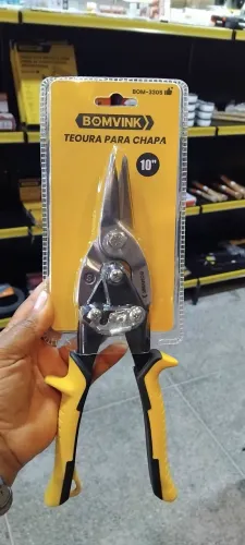 Tesoura para chapa 10"