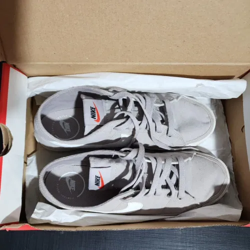 Tênis Nike Court Legacy Canvas Cinza, Tam. 40.