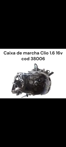 Caixa de marcha Clio 1.6 16v