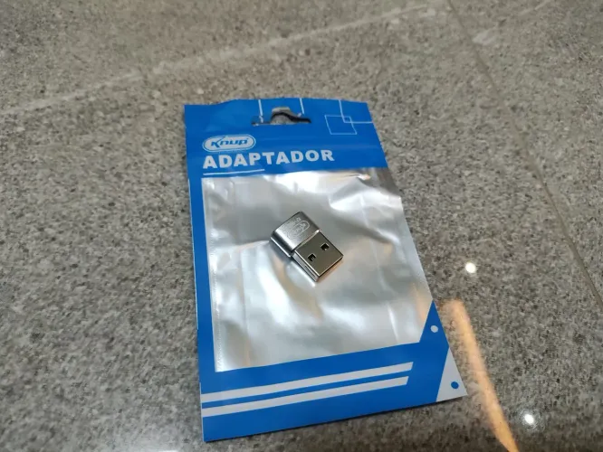Adaptador tipo c fêmea para USB macho