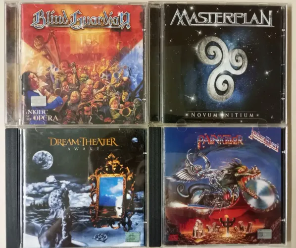 CDs - Heavy Metal - $40 cada