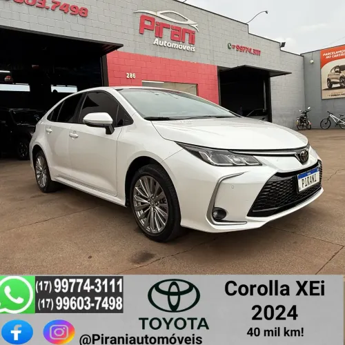 COROLLA XEI 2024 ( ÚNICO DONO - 40 MIL KM)!