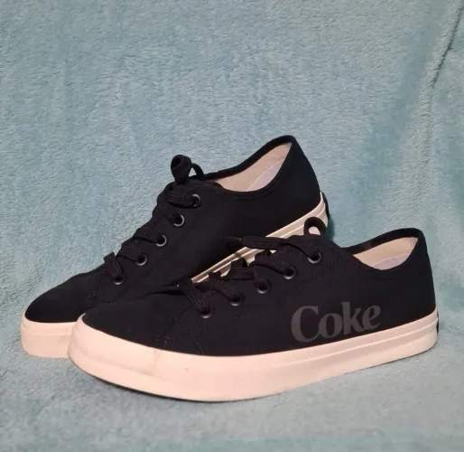 Tênis Coca-Cola Shoes Newpoart canvas 39