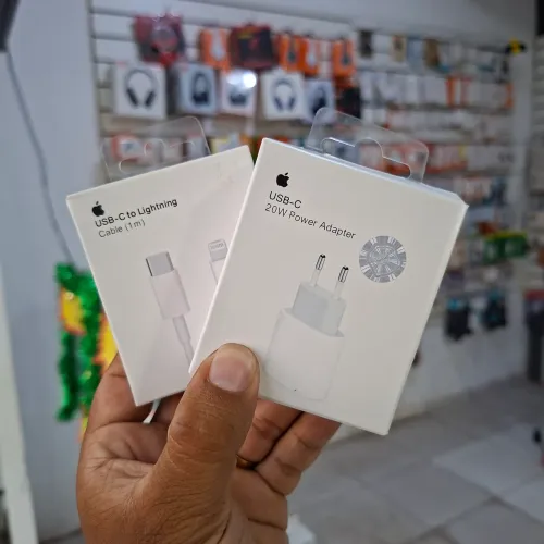 Carregador de iphone fonte e cabo - entrega em slz e região