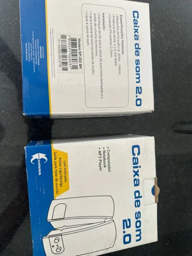 Caixa de som para computador ou tablet
