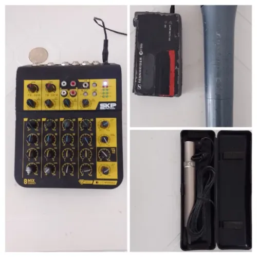 Equipamentos de Áudio Profissional - Ótimo Estado (Venda Separada ou Juntos)