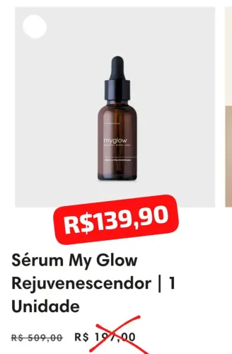 Sérum My Glow Rejuvenescendor - 1 Unidade
