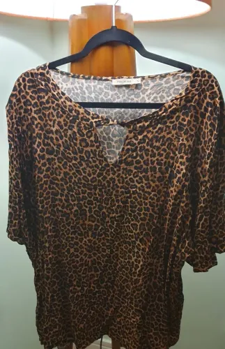 Blusa Feminina Animal Print - Principessa