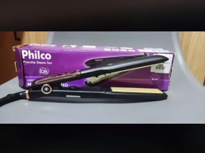 Prancha de Cabelo Philco Steam Ion