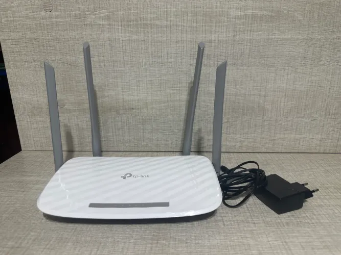 Roteador Wi-fi 4 Antenas Dual Band Archer C50 W Ac1200 Tp-link Cor Branco