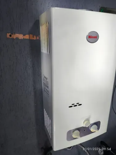 Aquecedor Gas Rinnai a gás