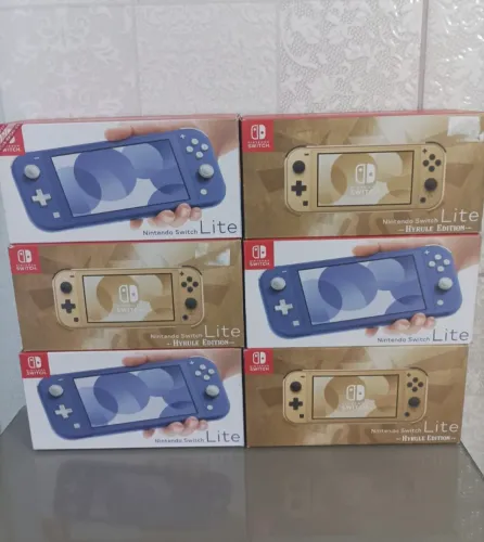 NOVO LACRADO NINTENDO LITE EDIÇÃO ESPECIAL ZELDA