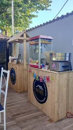 Estação de Açaí+ Pipoca + Algodão doce
