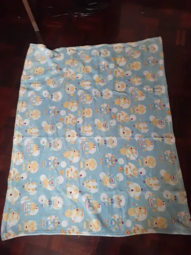 Cobertor de Bebê com Estampa Fofa