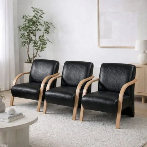 Trio de Poltronas Courimo 
