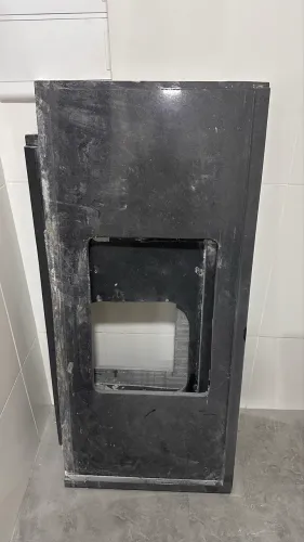 Bancada em mármore preto sao gabriel com cool top incluso