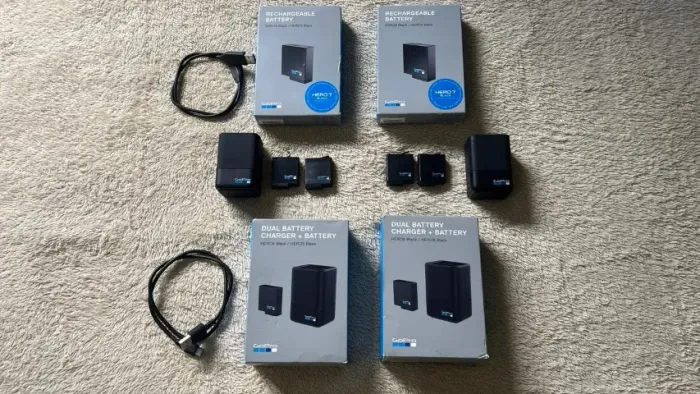 Bateria + Carregador ORIGINAL Gopro 5, 6, 7, 8