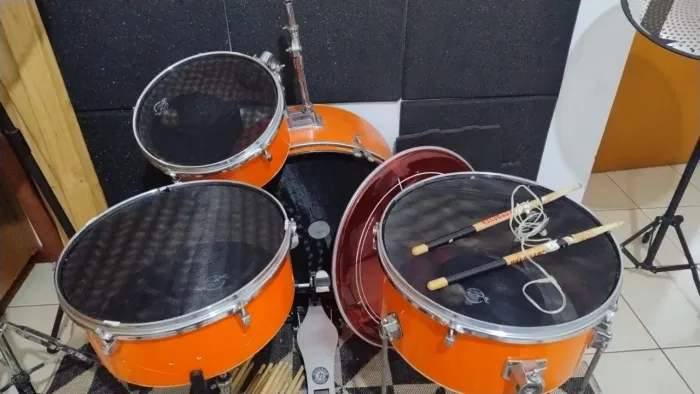 Bateria Compacta Completa - Silenciosa