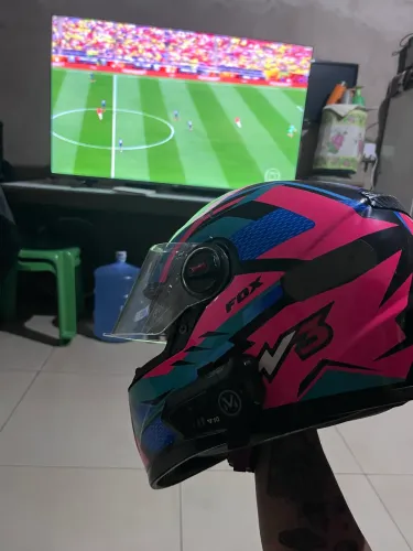 Capacete FW3 com Intercomunicador