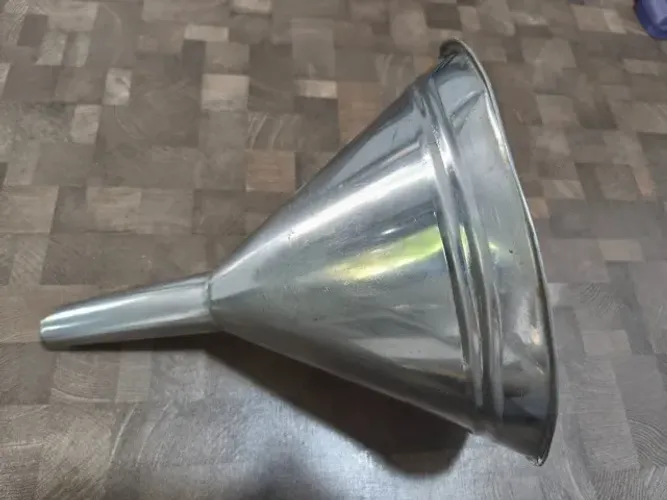 Funil Inox Grande para Cozinha industrial Restaurante ou afins