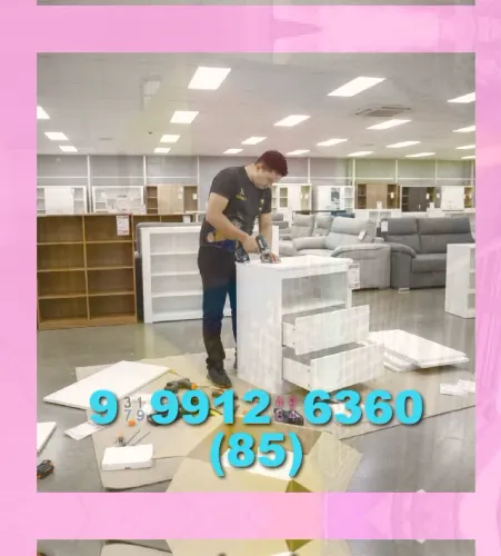 Montador de Móveis! Serviço rápido e eficiente, com montagem e desmontagem!