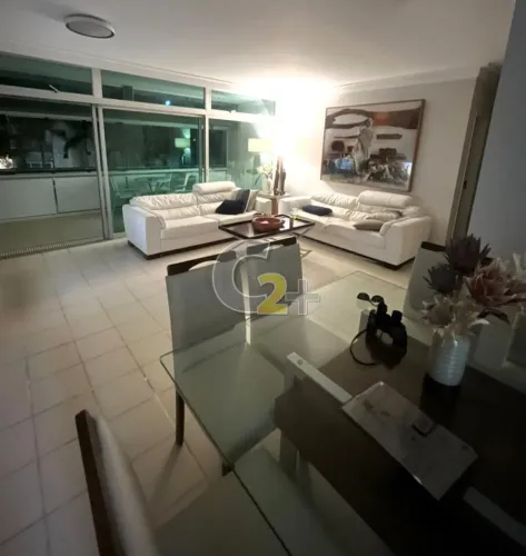 Apartamento para locação no Guarujá com 3 suítes, 2 vagas de garagem