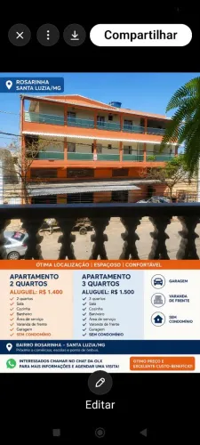 Aluguel de apartamento