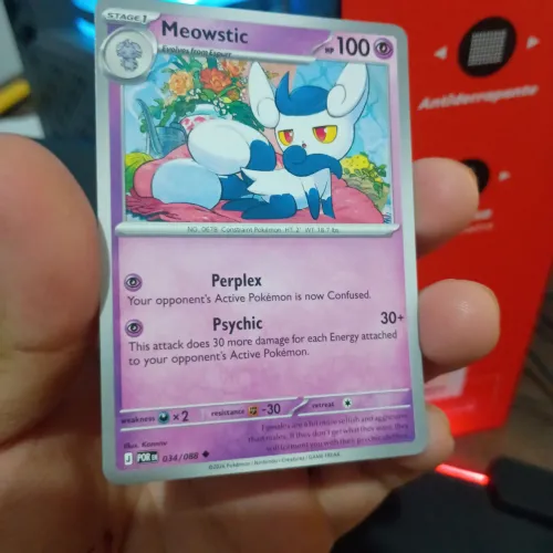 TCG MEOWSTIC POR EN STAGE 1