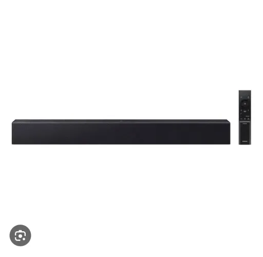 Soundbar da marca Samsung - na Caixa 