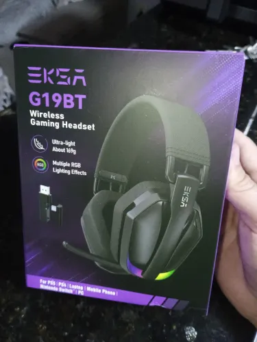 Headset Gamer EKSA G19BT NOVO