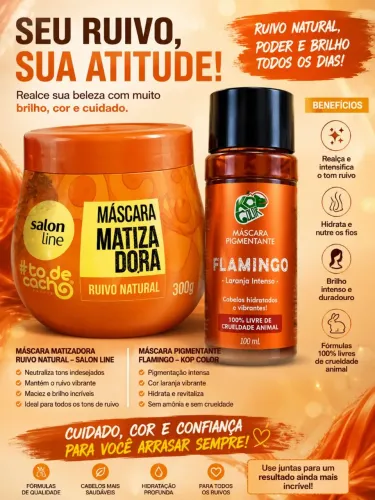 Vendo tonalizante para ruivas