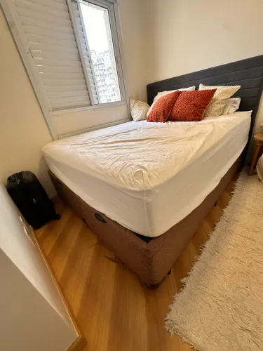 Cama Box e Colchão Americanflex