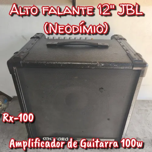 Amplificador de guitarra 100w (alto falante JBL)