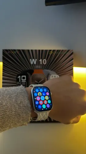 Smartwatch Series W10, novo, na caixa. + 10 Pulseiras de brinde!!!