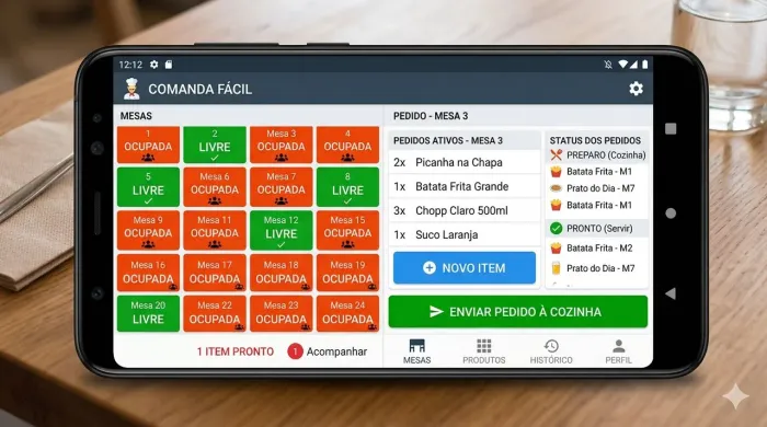 Criação de aplicativos para Android.