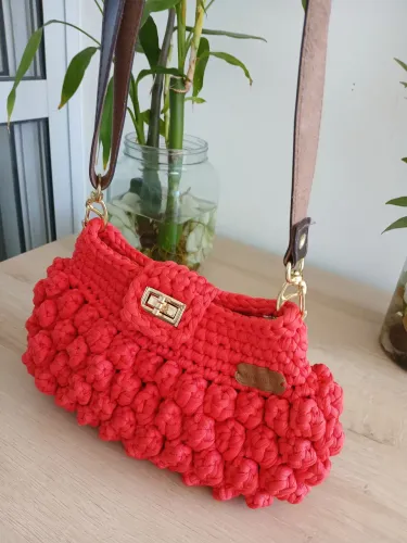 Bolsa de Crochê