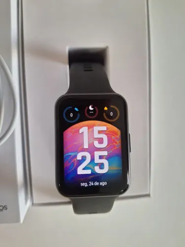 Smartwatch Huawei Watch Fit 2 (GPS Integrado, Atenda Ligações, etc) Impecável!