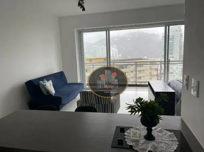 Apartamento studio mobiliado para alugar no Unlimited Santos/SP