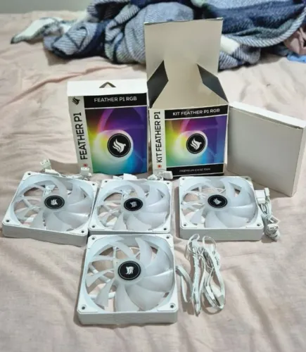 KIT Ventoinha ARGB - BRANCA PICHAU