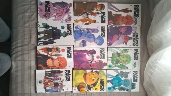 Mangá diário do futuro volumes 1-12