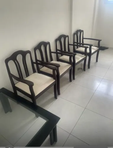 Conjunto de terraço bem conservado