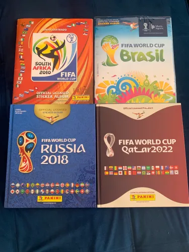 Álbuns copa completo 