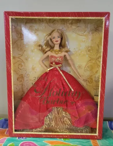 BONECA BARBIE HOLIDAY 2014 NOVA LACRADA