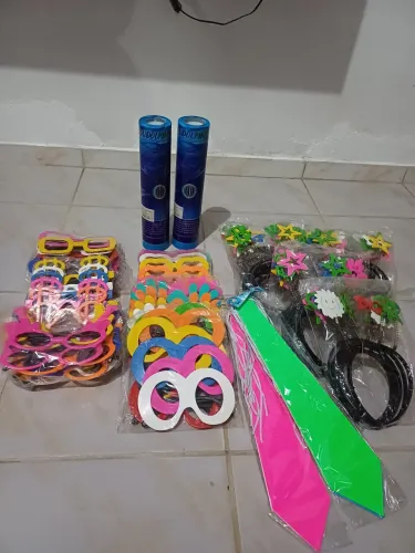KIT Balada Festa 370 itens neon