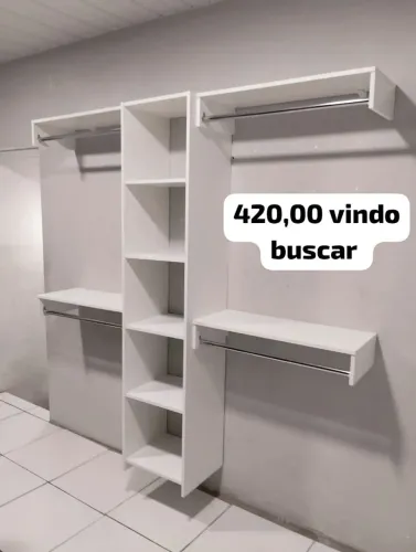 Kit araras/ cabideiros mais torre novo