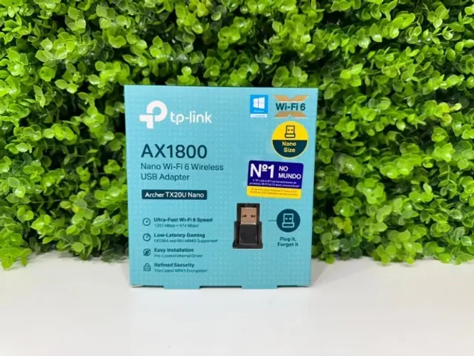 ADAPTADOR USB WIFI TP-LINK ARCHER TX20U NANO DUAL AX1800