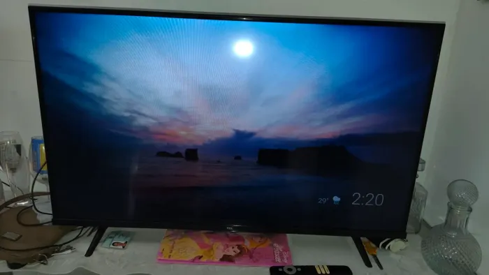 TV tcl 43 polegadas comando de voz