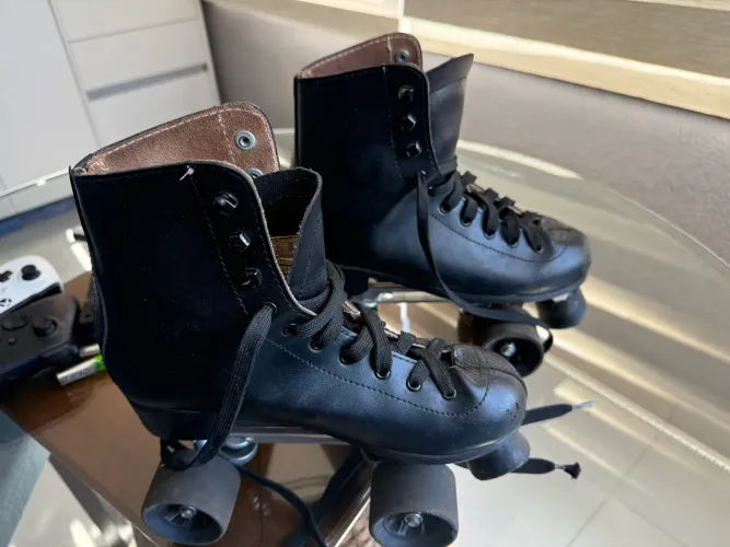 Patins de couro n 35/37