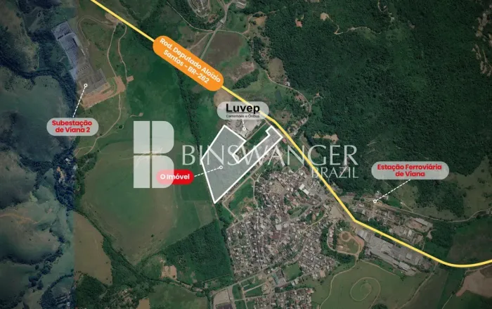 Terreno Industrial à Venda em Viana, ES